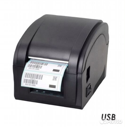 Термопринтер этикет/чеков Xprinter XP-360B вб/Озон