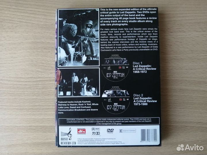 2xDVD LED Zeppelin 