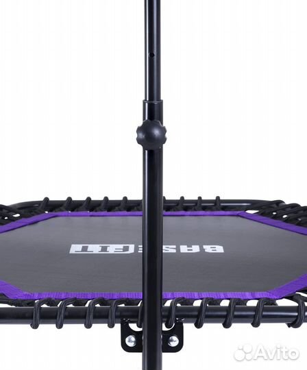 Батут TR-401 122 см с держателем, фиолетовый basef