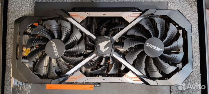 Видеокарта gtx 1080 ti Aorus 11 gb