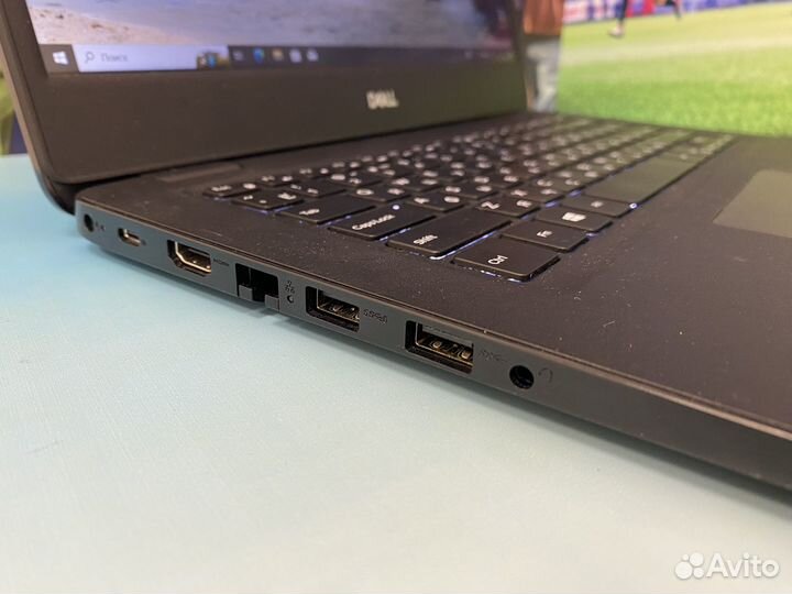 Мощный Ноутбук Dell i3-8145U/Full-HD IPS/8gb/SSD