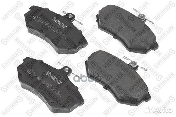 145 010B-SX колодки дисковые передние Audi 80