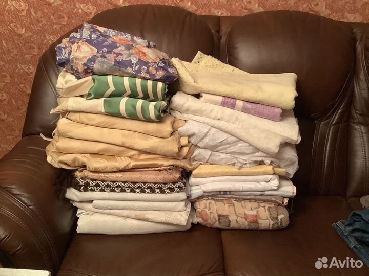 Тeкстиль-гардины,тюль,скатерти