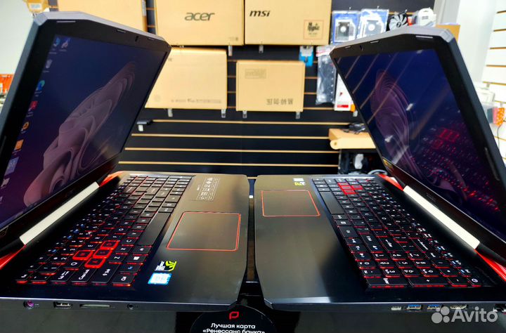 Игровые ноутбуки acer Nitro с гарантией