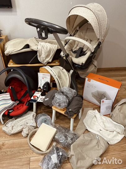 Stokke xplory V5 3 в 1 + аксессуары