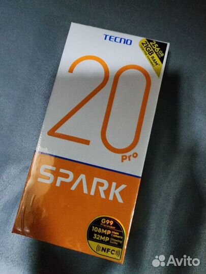 TECNO Spark 20 Pro, 8/256 ГБ