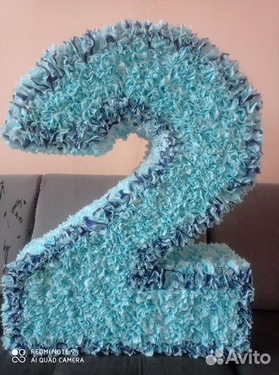 Цифра 2 на день рождения