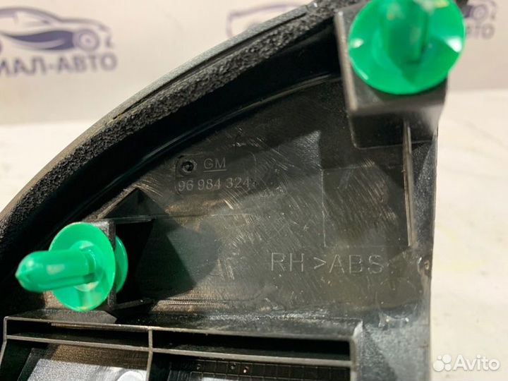 Накладка зеркала Chevrolet Cruze передняя левая