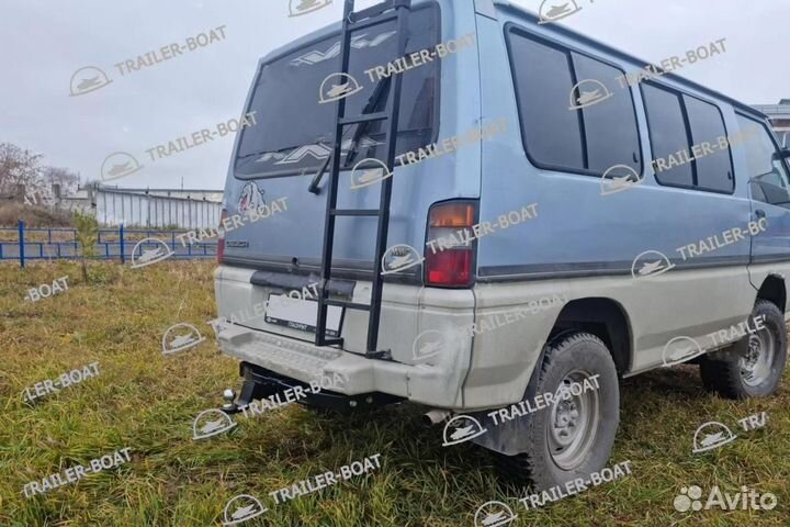 Фаркоп Mitsubishi Delica III 1986-1999, под квадрат, 52562