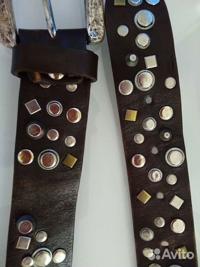 Ремень кожаный. Винтаж