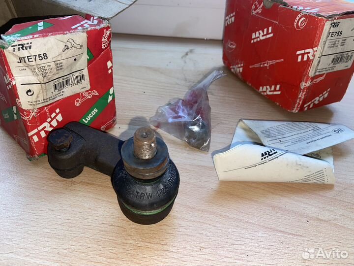 Наконечники рулевой тяги ваз