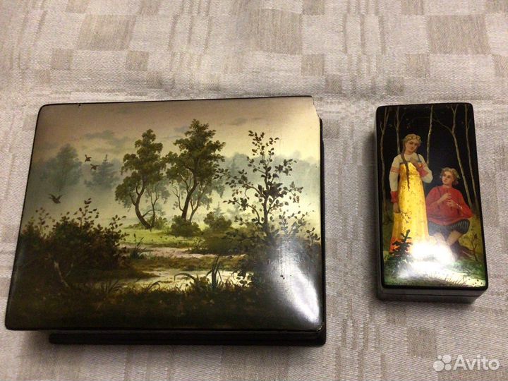 Шкатулки федоскино