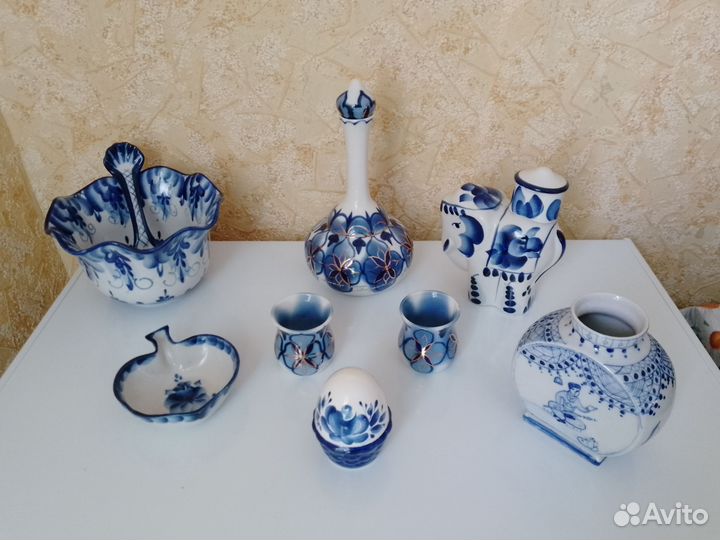 Посуда гжель СССР