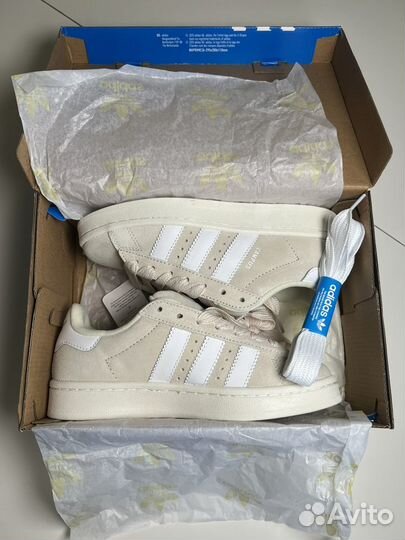 Adidas Campus Wonder White 00s