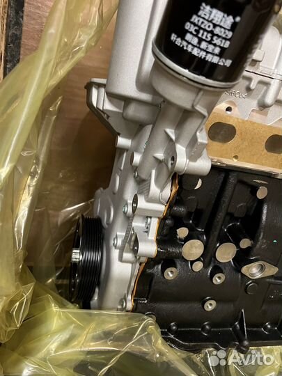 Двигатель Фольксваген Поло 1,6 cfna новый