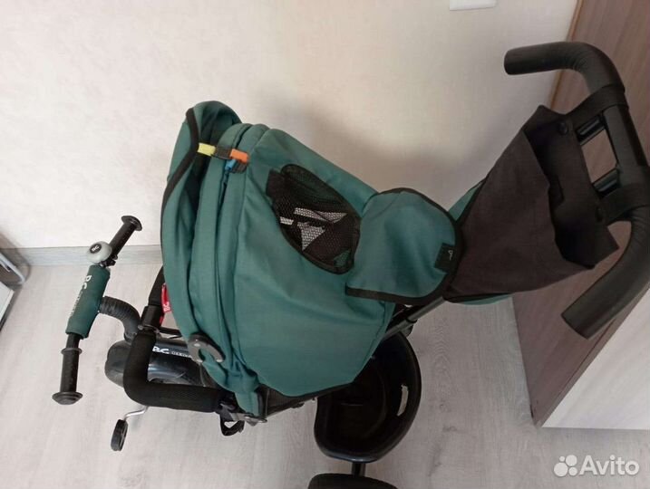 Велосипед коляска с ручкой