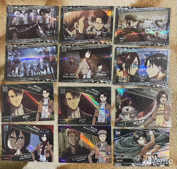 Карточки аниме