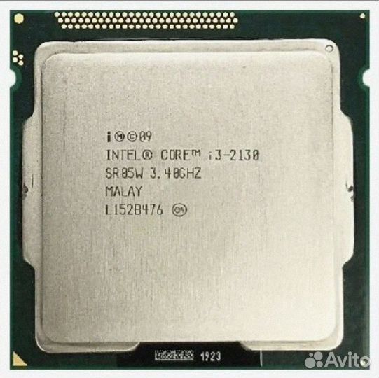 Процессор 1155 ай3 i3 2130 2120 2100