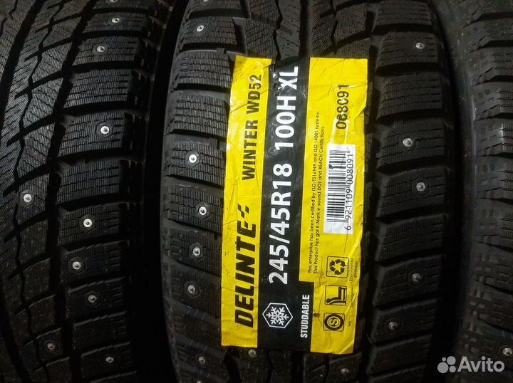 Delinte Winter WD52 245/45 R18 100H, 4 шт