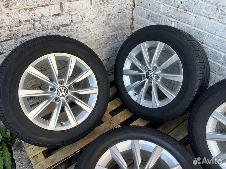 Оригинальные Диски на tiguan r17 без пробега по РФ
