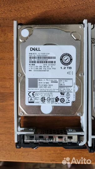 Sas 1.2 tb Dell 2,5