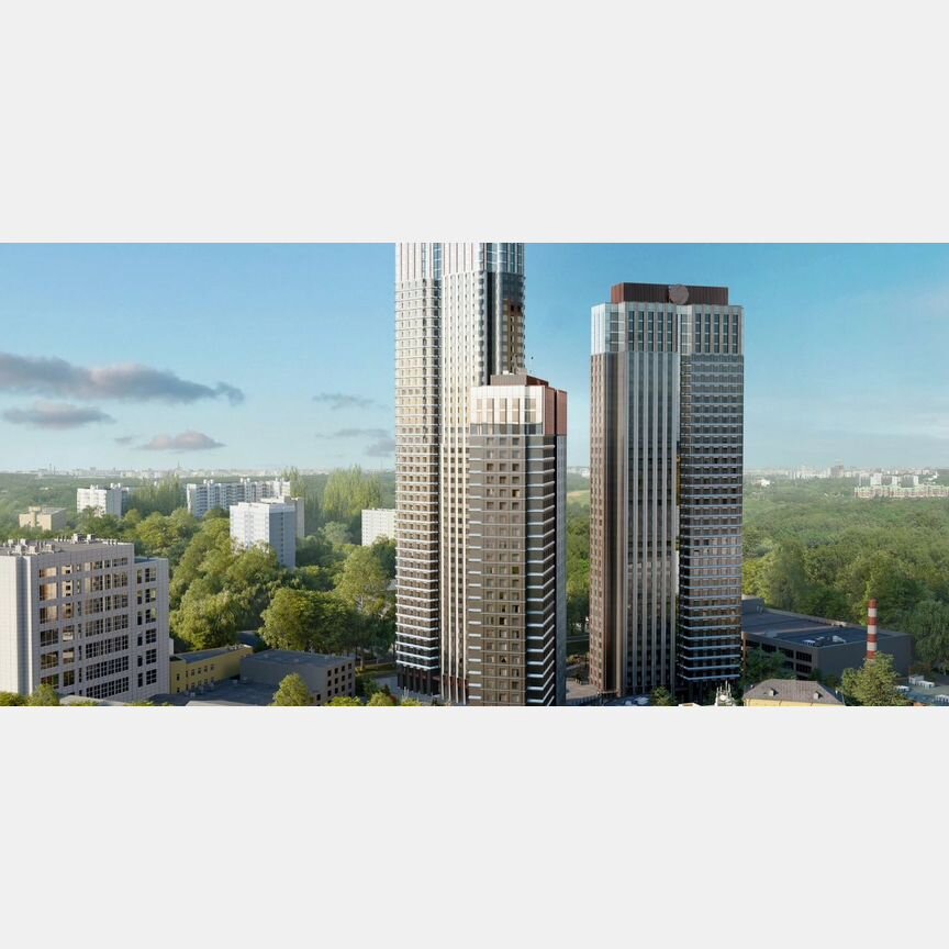 2-к. квартира, 71,2 м², 23/29 эт.