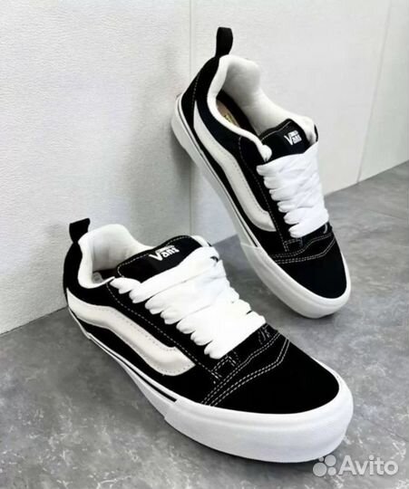 Кеды дутыши vans knu skool x imran potato