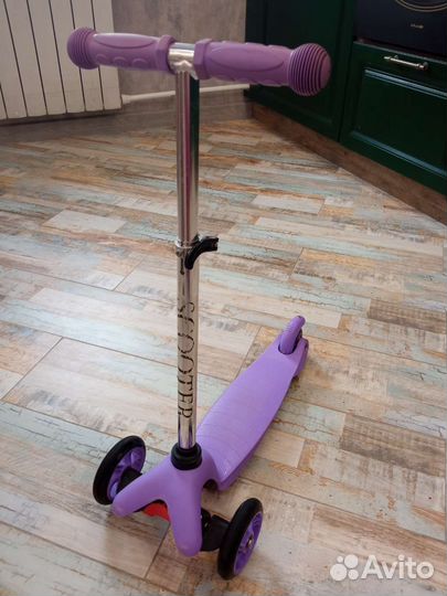 Самокат детский трехколесный бу