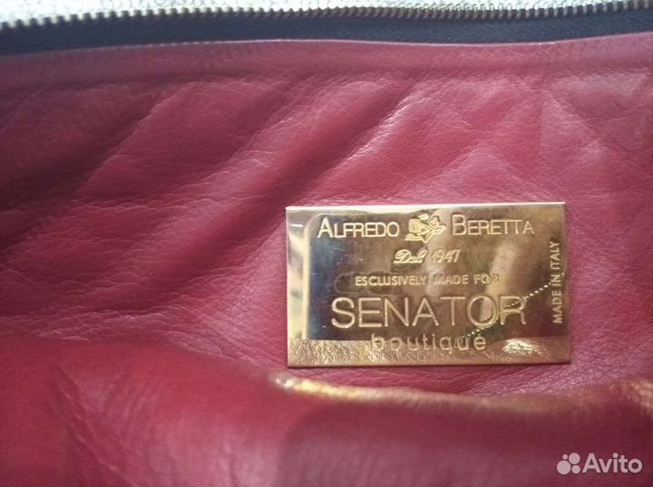 Папка для документов из натуральной кожи