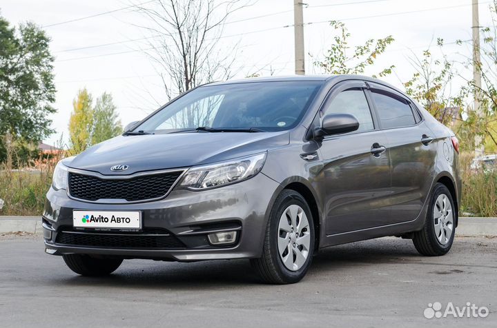 Kia Rio 1.6 МТ, 2016, 121 380 км