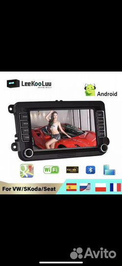 Штатная магнитола на volkswagen