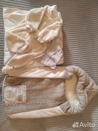 Зимний конверт в коляску