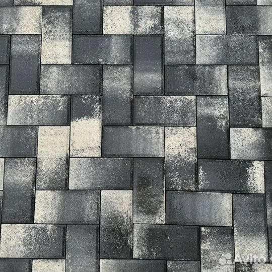 Тротуарная плитка Брусчатка d-4396