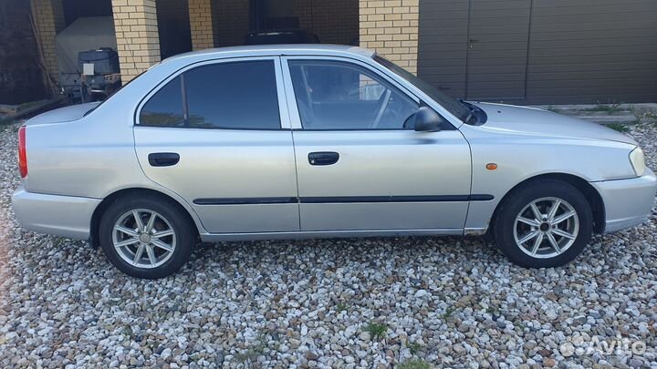 Hyundai Accent 1.5 AT, 2005, 333 000 км