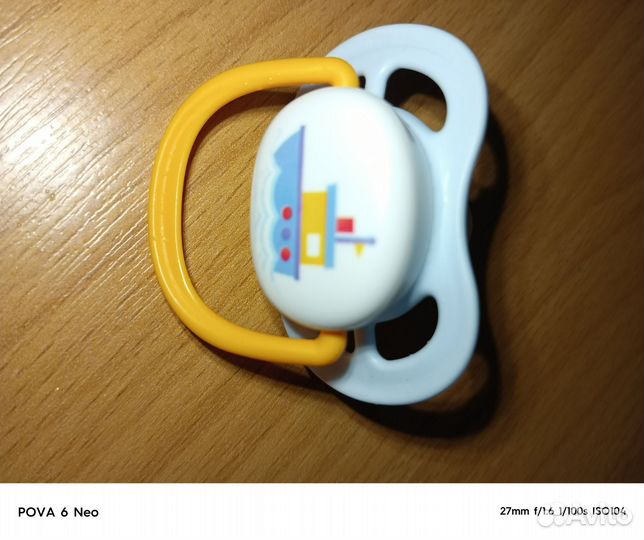 Соска пустышка avent 0 6