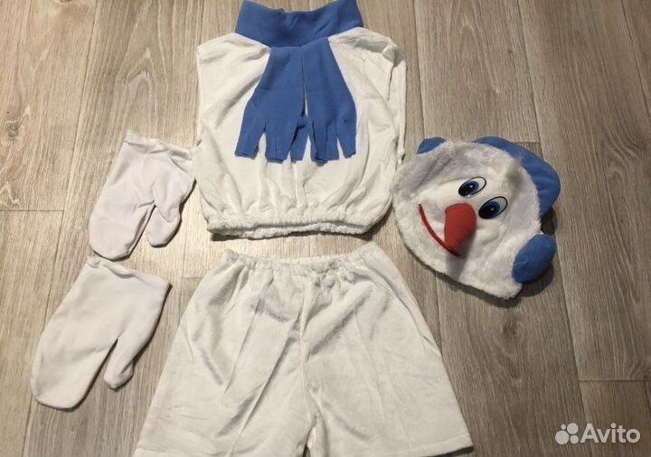 Костюм снеговика для мальчика 98