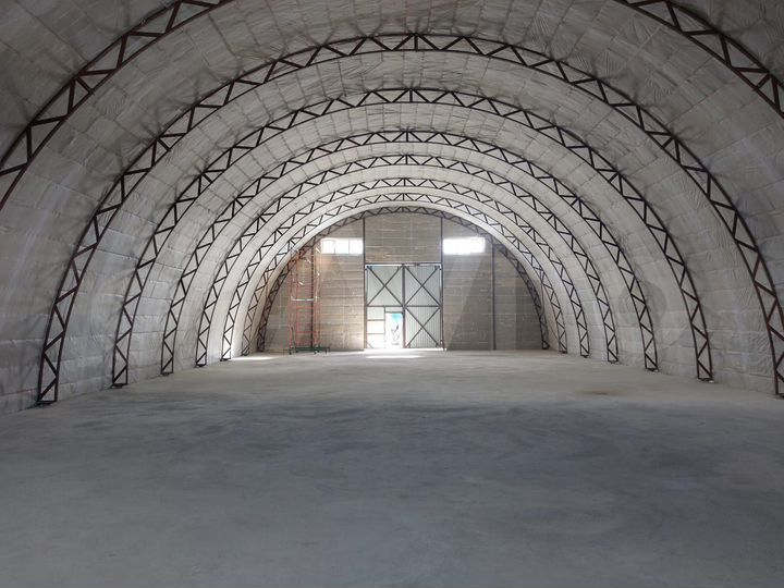 Ангар утеплённый 450 м2