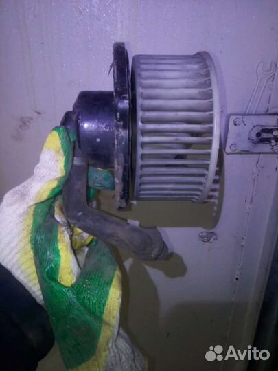 Моторчик печки chevrolet