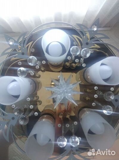 Люстра с пультом (торг)