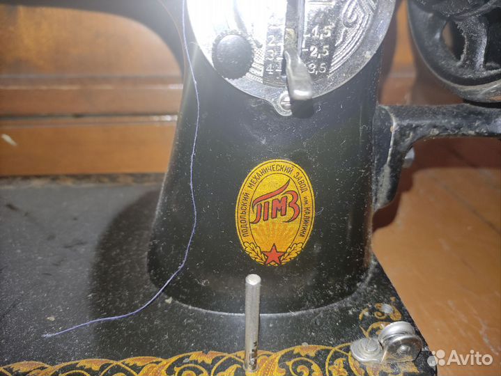 Швейная машина подольск ручная