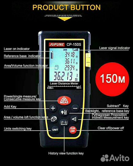 Лазерный дальномер, рулетка