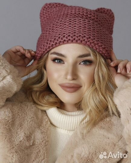 Комплект шапка и снуд