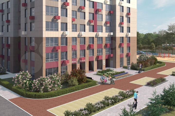 3-к. квартира, 62,4 м², 25/25 эт.