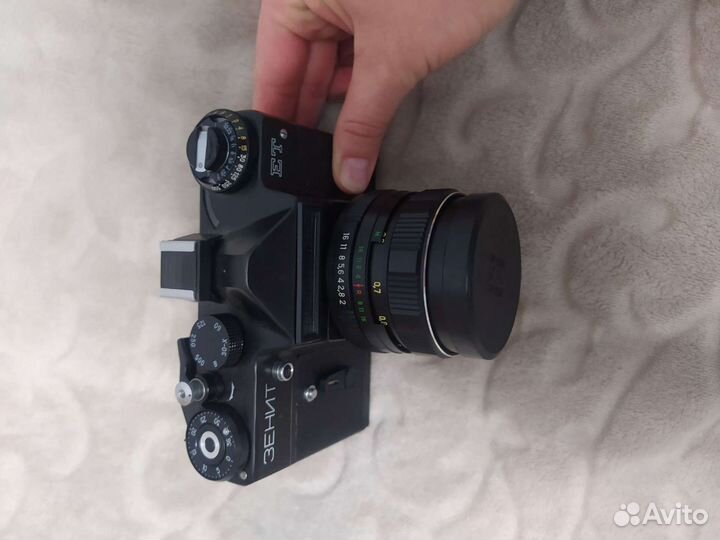 Фотоаппарат зенит ет с обьективом гелиос 44м
