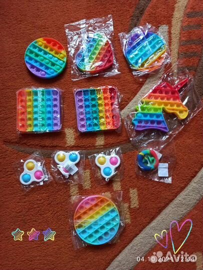 Поп ит (pop it), снапперс и симпл-димпл антистресс