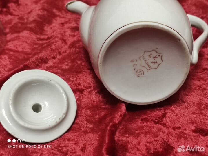 Конфетница, посуда Полонне старое, Коростень набор