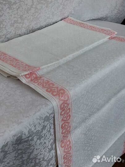 Отрез льна на полотенца СССР