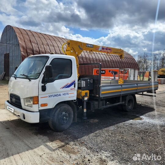 Hyundai HD78 с КМУ, 2013