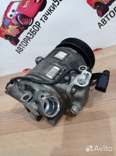 Компрессор кондиционера Skoda Fabia 2 (5J) рест