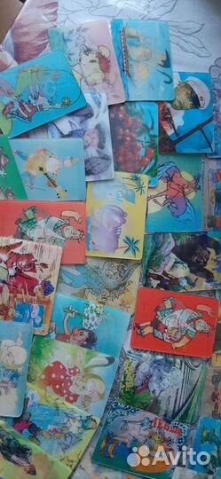 Переливные календарики все сразу